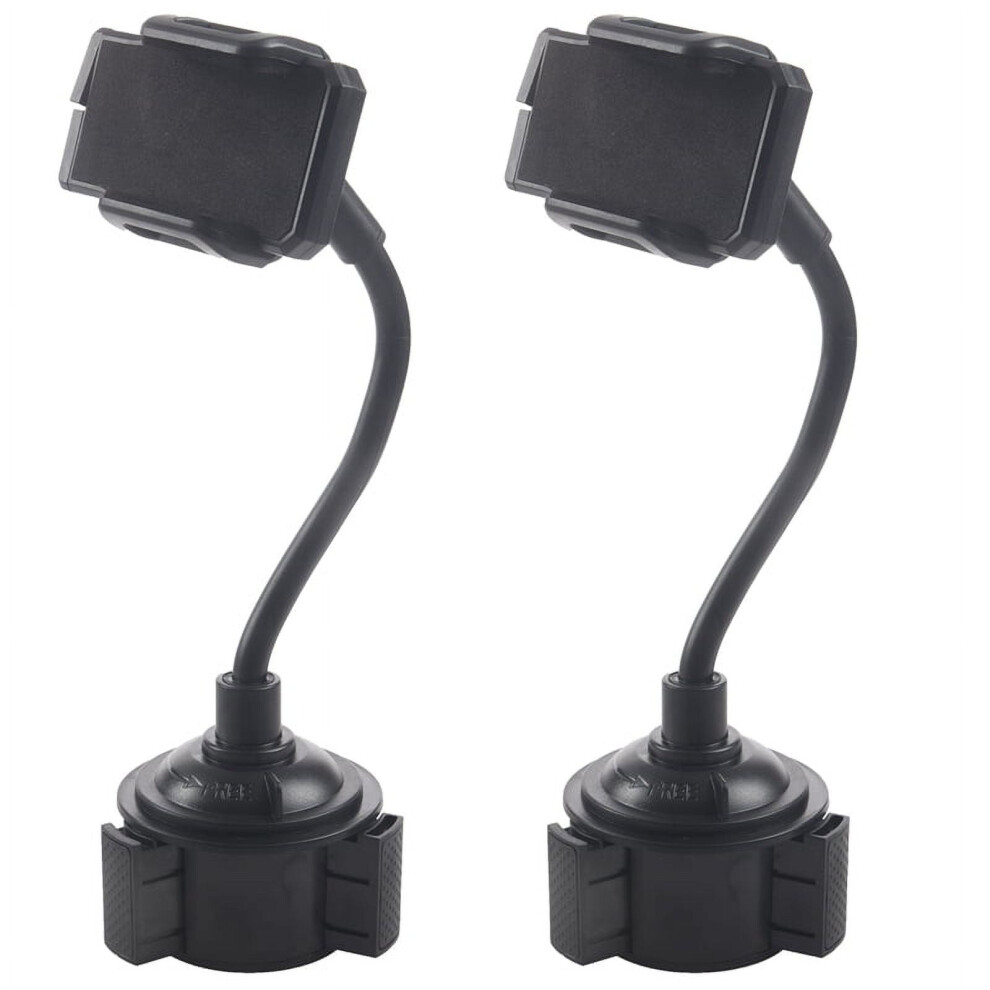 Car Phone Mount With Adjustable Gooseneck And Cup Holder 9370362147042