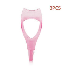 (02 8pcs) 1/4/8PCS 3 in 1 Mascara Shield Guide Guard Curler Eyelash Curling Comb Eyelash Tools Lashes Cosmetics Curve Applicator Comb
