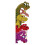 Dinosaurs wall decals for doors, 1 set 5