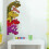 Dinosaurs wall decals for doors, 1 set 6