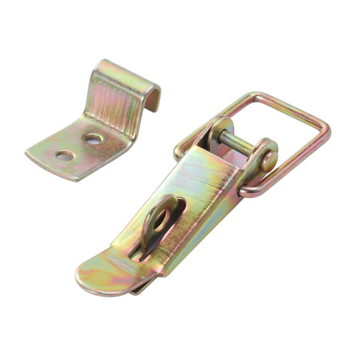 A16 flexible draw latch iron hold-down clamp golden