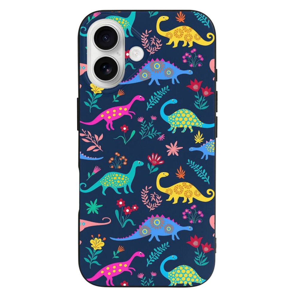 Dinosaur Tpu Iphone 16 Case Ultra Slim Shockproof 9370362162052