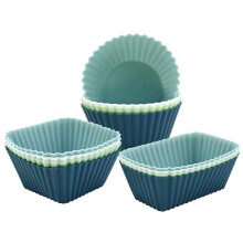 Silikónové košíčky na muffiny Kripyery, 12/24 ks, potravinárske, nedeformačné, bez BPA, tepelne odolné, ľahko uvoľniteľné, opakovane
