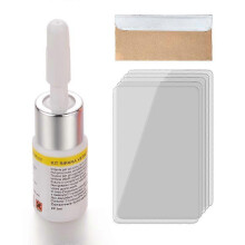 (3 set white) Automotive Glass Nano Repair Kit Fluid Fix Car Windshield Resin Chip Crack Tool