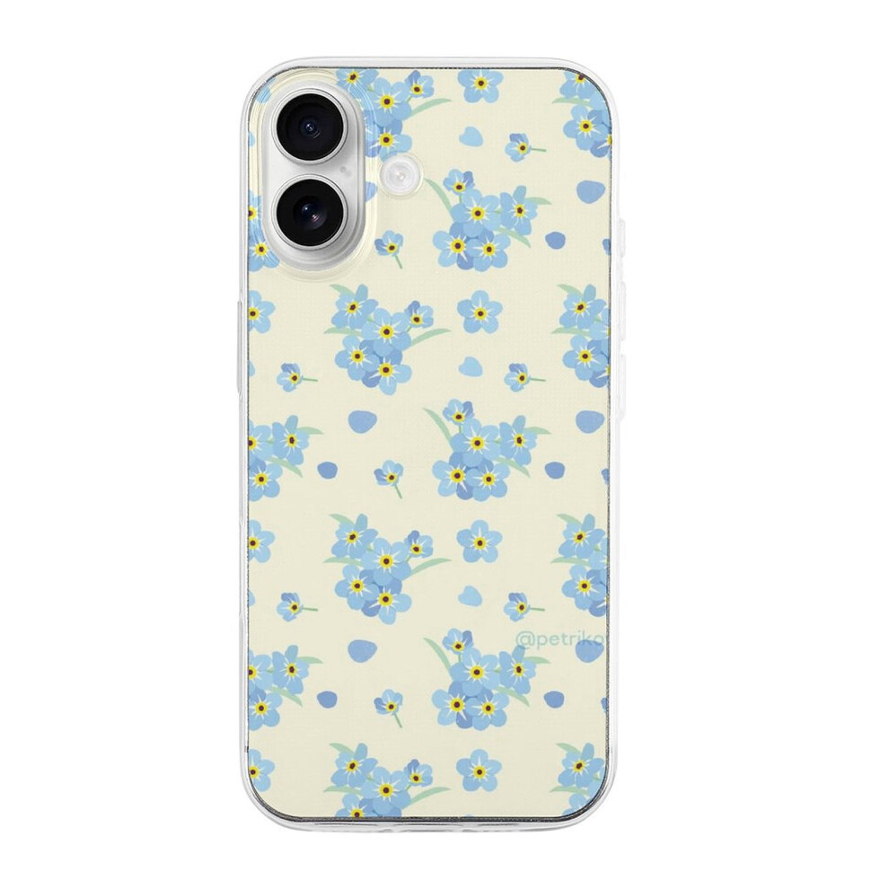 Floral Tpu Case For Iphone 16 Â Ultra Slim, Shockproof 9370362163103