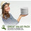 Paper Plates White Uncoated 9 Inch 200 Count 4