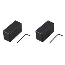 2X RC Coche Modelo Accesorio Impermeable Sellado Caja de Plástico para Receptor