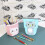 Cat Pattern Standing Pencil Case Waterproof Big Capacity 7