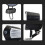 LED e-bike front headlight 6-48V universal 6