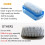 SugarMom nail brush two-sided soft and stiff bristles 4 pcs 2