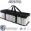 CD storage bags transparent PVC with handles 4 pack 6