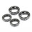 Bicycle Wheel Hub Bearings 3/16" and 1/4" Pair 6