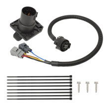 Faisceau de Câbles de Remorque 7 Voies pour Camping-Car 56443 pour  F-250, F-350, F-450, F-550, F-650 2020-2024