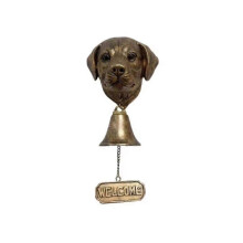 (A) German Shepherd Welcome Bell, Retro Funny Animal Welcome Doorbell