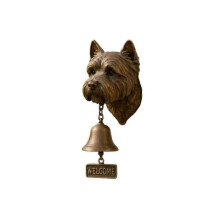 (E) German Shepherd Welcome Bell, Retro Funny Animal Welcome Doorbell