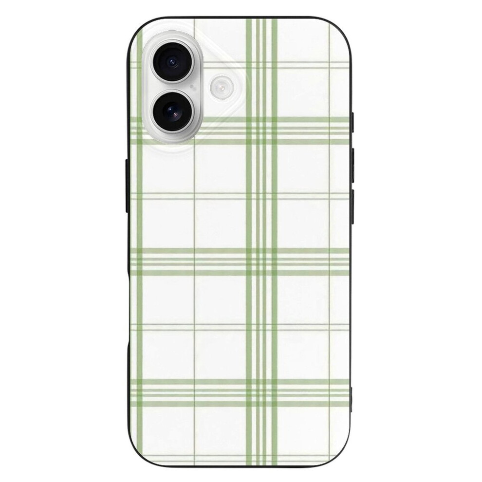 Plaid Tpu Iphone 16 Case Ultra Slim Shockproof 9370362170248