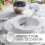 Disposable Plastic Dinner Bowls 12 oz 50 Pack 7