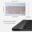 SUGARMOM Mini Wireless Bluetooth Keyboard for iPad and 4
