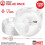 Clear Plastic Dessert Plates 6-inch 120 Pack 3