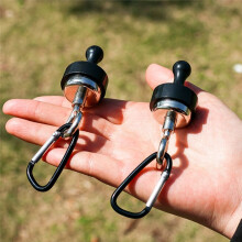 Camping Tent Magnets,Canopy Magnetic Hooks with Stainless Steel Carabiner for Camping,Cruise Hanging