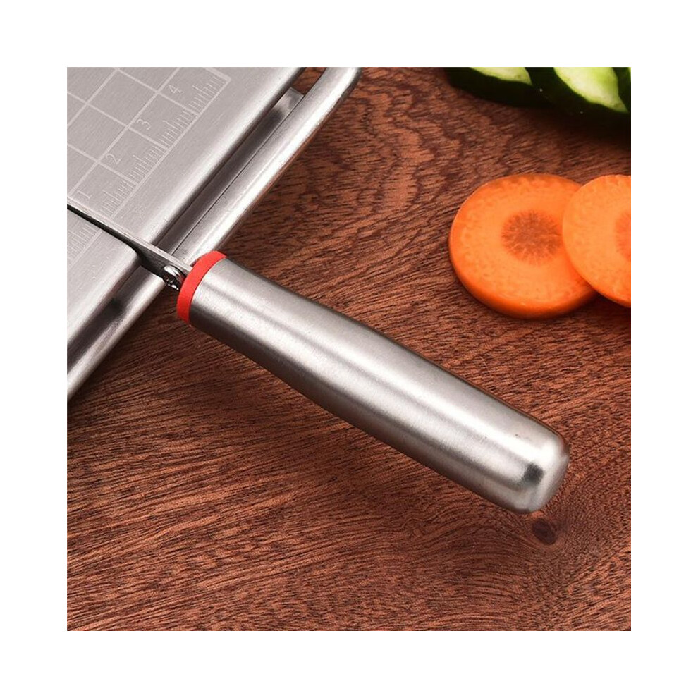 Stainless Steel Multipurpose Scale Slicer Cheese Slicer Household Baking Tool Suitable For Cheese, Butter, Sausage 6032096668189