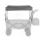 Awning Canopy for Folding Trolley Cart Sun Shade 4