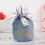 Bunny Ear Flannel Candy Gift Bags Blue 10 pcs 4