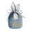 Bunny Ear Flannel Candy Gift Bags Blue 10 pcs 8