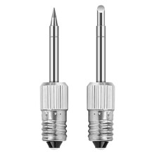 2 Pieces Cordless Soldering Iron Kit 2 Different Shapes and Sizes Can Reach Any Soldering Application You Need