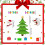 Christmas tree bulb fridge magnet set 12 pcs 3