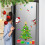 Christmas tree bulb fridge magnet set 12 pcs 5