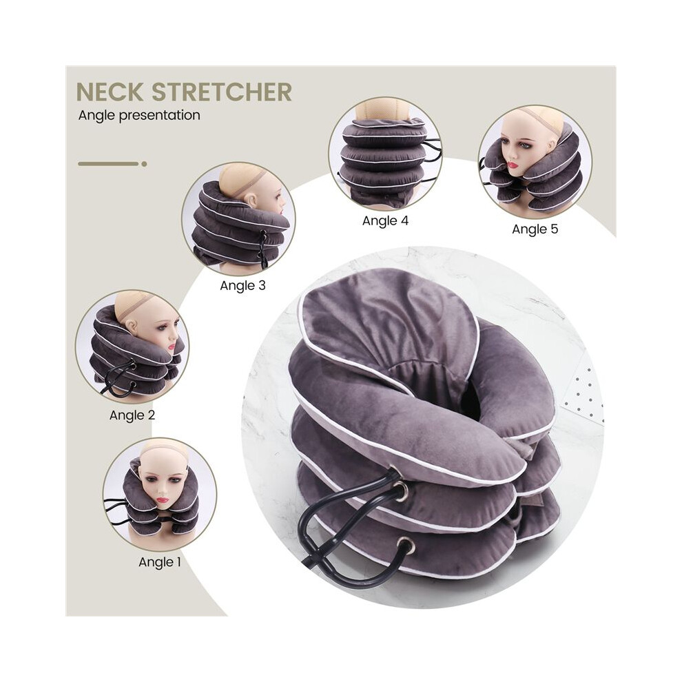 Neck Stretcher,Cervical Traction Device and Neck Braces for Neck Pain Relief,Neck Traction Device & Cervicorrect Neck