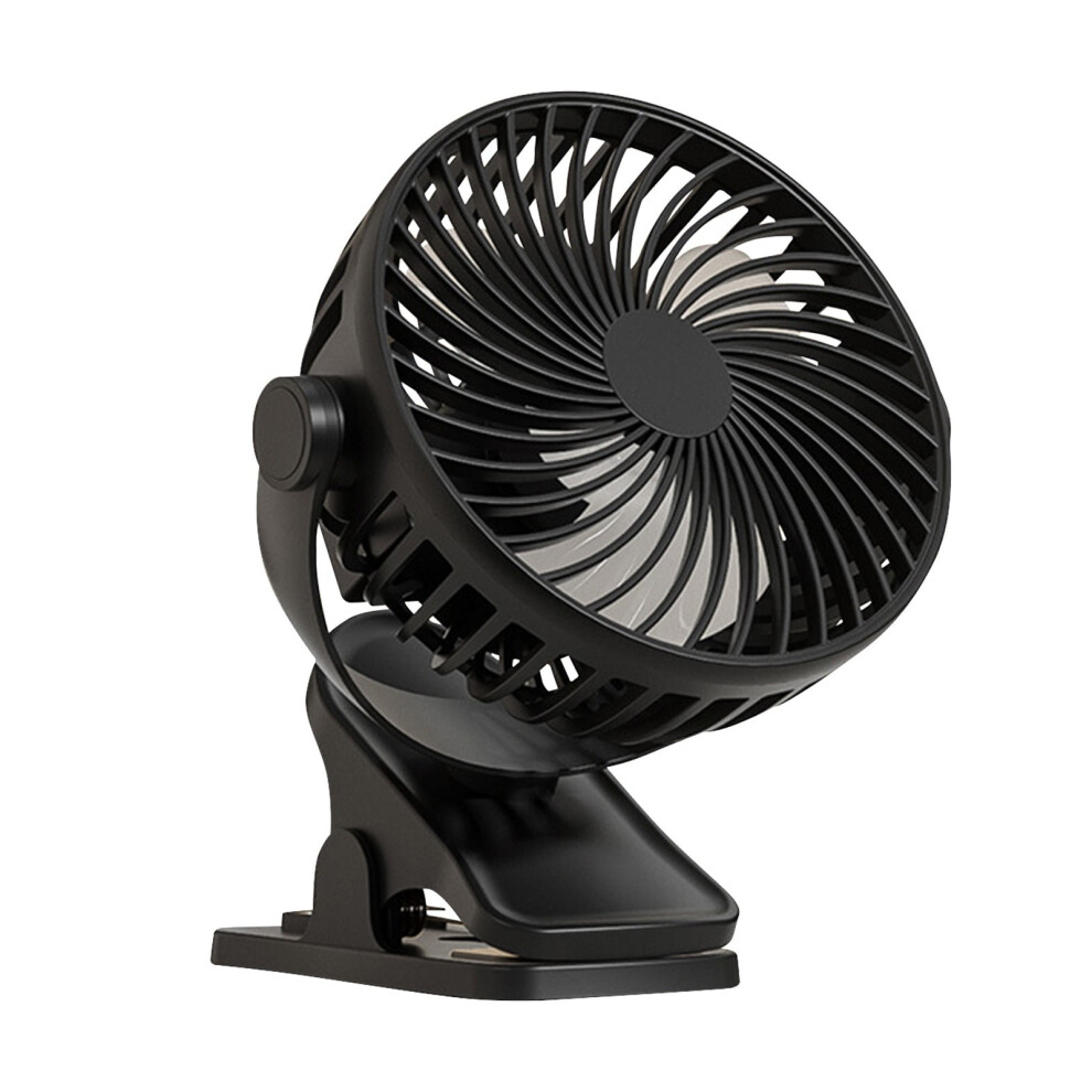 Clip-On Desk Fan 3-Speed Portable Rechargeable 946140714707
