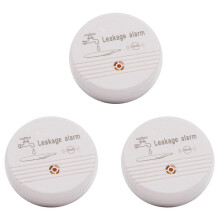 Water Leakage Alarm Sensor 90dB 3-Pack