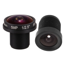 CCTV lens M12 3.6mm F2.0 IR and 1.8mm F2.0 180 HD 5MP 2