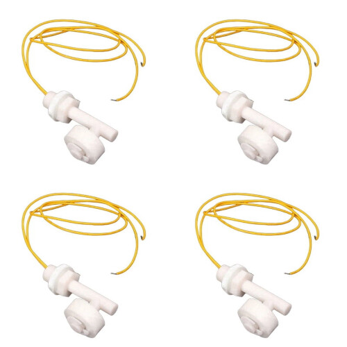 Float Switch Liquid Level Sensor Side-Mounted 4-Pack