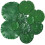 Limei artificial floating lotus leaves 6 pcs 6 inch 1