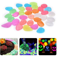 Glow-in-the-Dark Rocks Pink 0.9 inch 100 pcs
