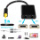 Optical Digital Audio Cable Splitter 1 to 2 SPDIF Toslink 3