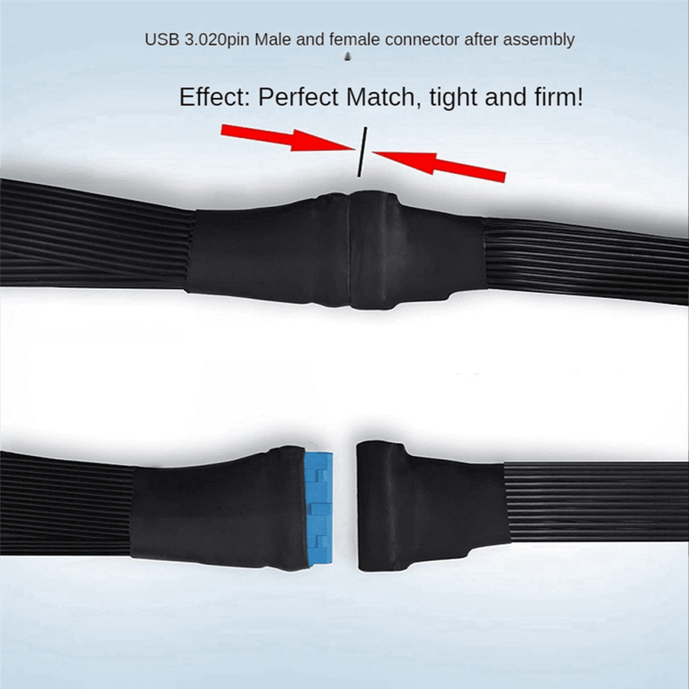 Motherboard Usb 3.0 19-Pin Header Splitter Cable 15 Cm 9370362130099