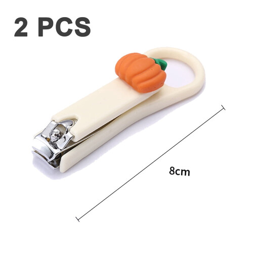 QUTETN fingernail clipper set sharp cute design 2 pcs 1