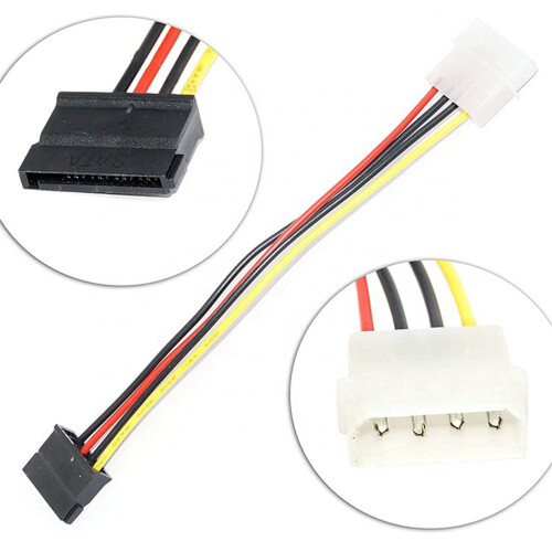 SATA to IDE 4-pin power adapter cable 1