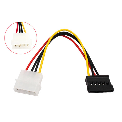 SATA to IDE 4-pin power adapter cable 2