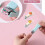QUTETN fingernail clipper set sharp cute design 2 pcs 4