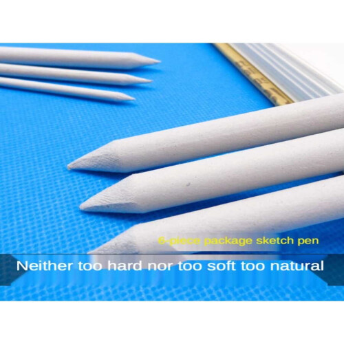 Blending Stump Stick Set 3 or 6 pcs White Sketching Tool 2