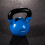 6 kg Gusseisen-Kettlebell - Blau 3