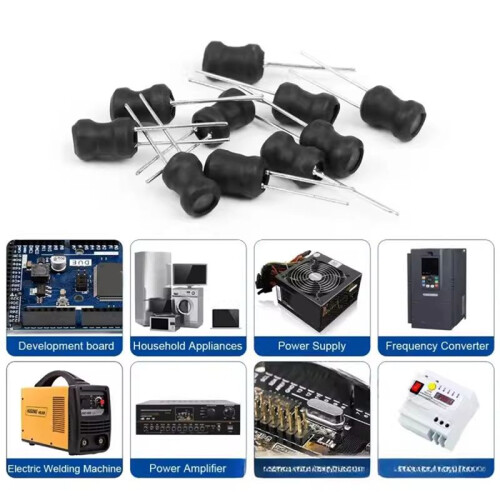 Electrolytic Capacitor Electrolytic Capacitors Kit 24Value Range 2.2uH-100mH Capacitors Assortment 240pcs Kit 2