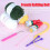 French Knitter Tool Wooden Spool Knitting Set 2 Pack 3