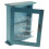 Wall Mounted Cabinet Rustic Blue 1x6x25cm 2