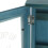 Wall Mounted Cabinet Rustic Blue 1x6x25cm 5